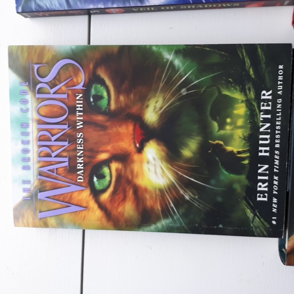 Warrior Cats  The Broken Code. 4 paperbacks and 2 hardcover - Picture 2 of 7